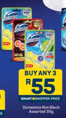 Domestos Rim Block Assorted 35g