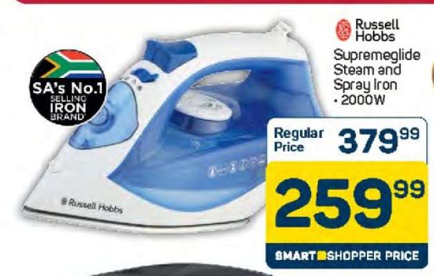 Russell Hobbs Supremeglide Steam and Spray Iron