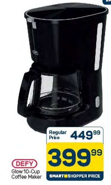 DEFY Glow 10-Cup Coffee Maker