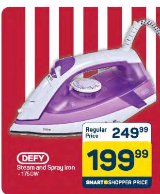 DEFY Steam and Spray Iron