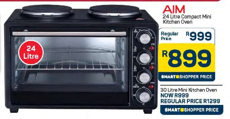 AIM 24 Litre Compact Mini Kitchen Oven