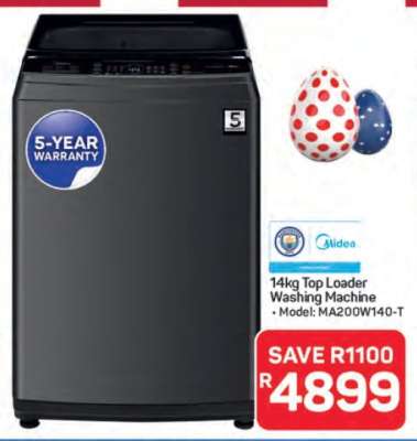 14kg Top Loader Washing Machine