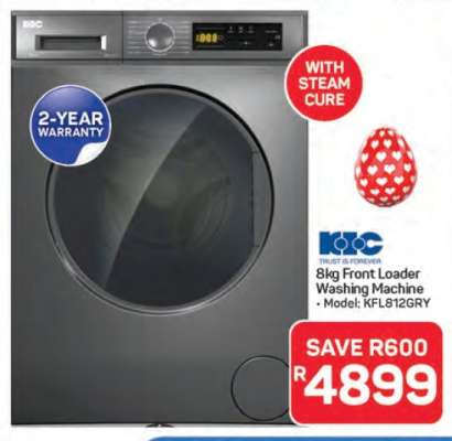 8kg Front Loader Washing Machine