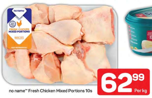 no name™ Fresh Chicken
Mixed Portions 10s