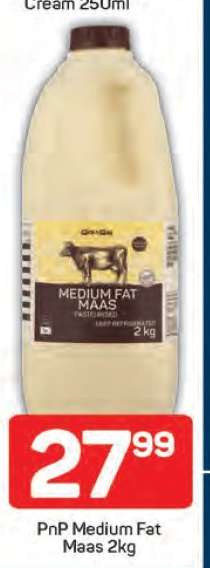 PnP Medium Fat Maas 2kg