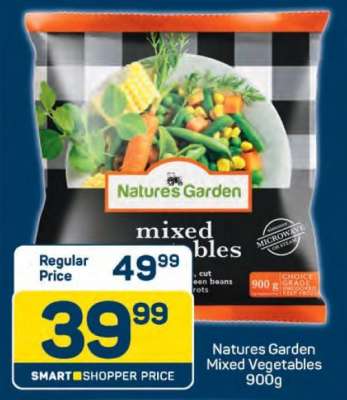 Natures Garden Mixed Vegetables 900g