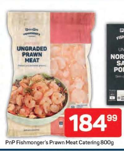 PnP Fishmonger’s Prawn Meat Catering 800g