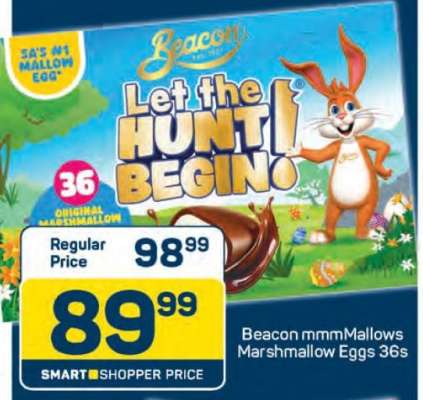 Beacon mmmMallows Marshmallow Eggs 36s