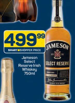 Jameson Select Reserve Irish Whiskey