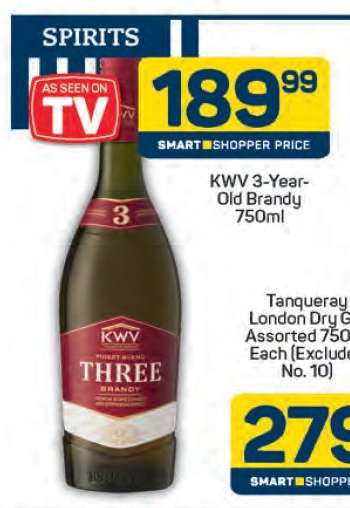 KWV 3-Year-Old Brandy