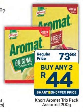 Knorr Aromat Trio Pack Assorted 200g