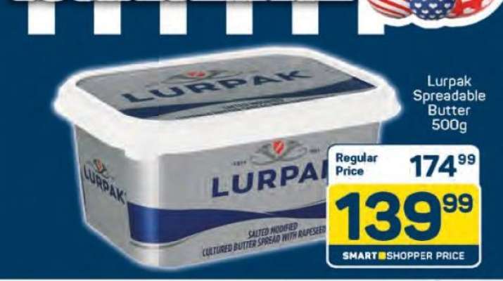 Lurpak Spreadable Butter 500g