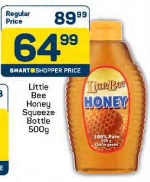 Little Bee Honey Squeeze Bottle 500g