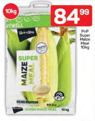 PnP Super Maize Meal 10kg
