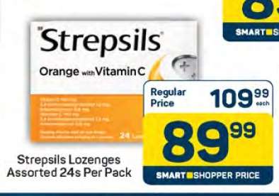 Strepsils Lozenges Assorted 24s Per Pack