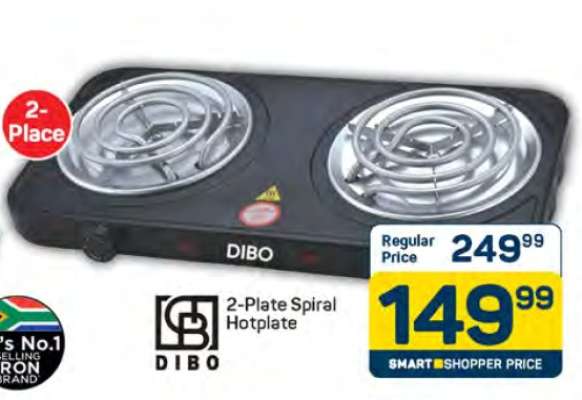 Dibo 2-Plate Spiral Hotplate