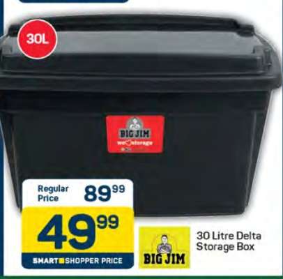 30 Litre Delta Storage Box