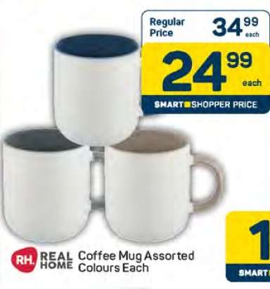 Coffee Mug Assorted Colours Each