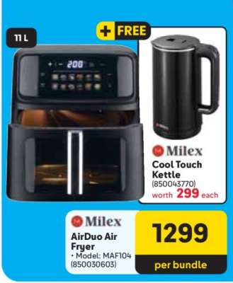 Milex AirDuo Air Fryer