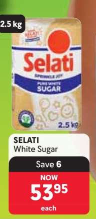 Selati White Sugar