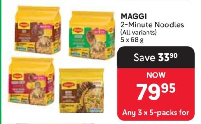 MAGGI 2 MINUTE NOODLES