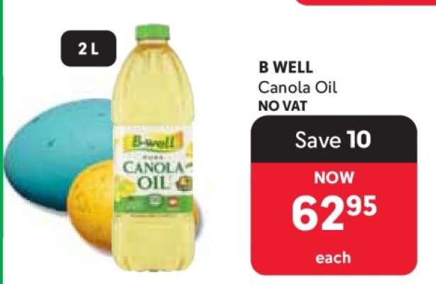 B-well Canola Oil