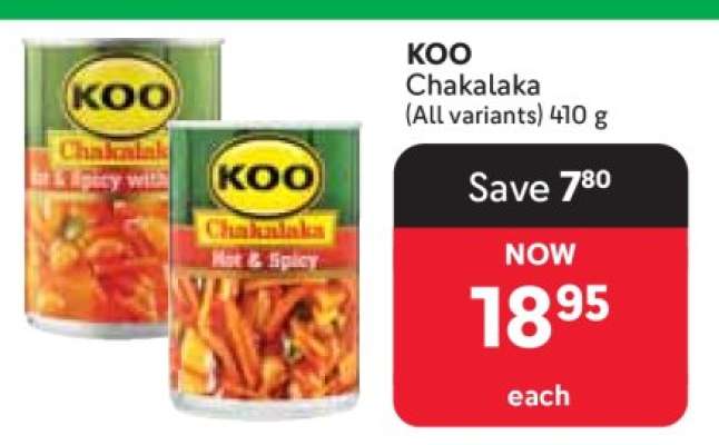 KOO CHAKALAKA