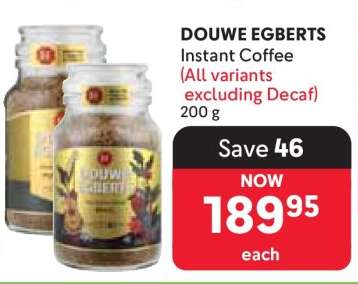 Douwe Egberts Instant Coffee