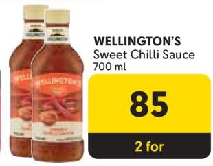 Wellington's Sweet Chilli Sauce