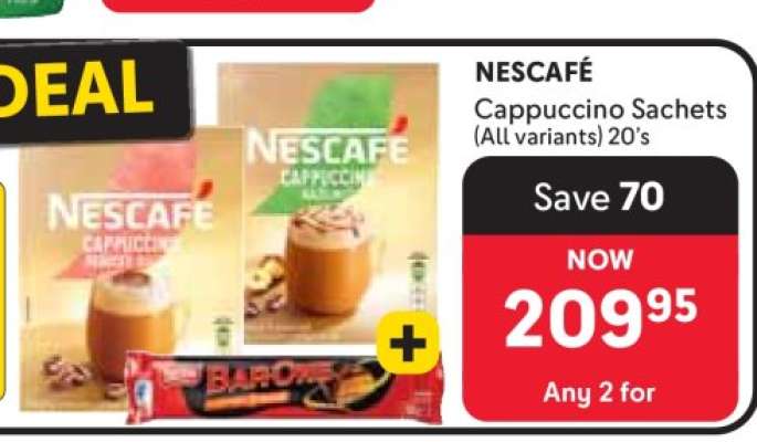 NESCAFÉ Cappuccino Sachets