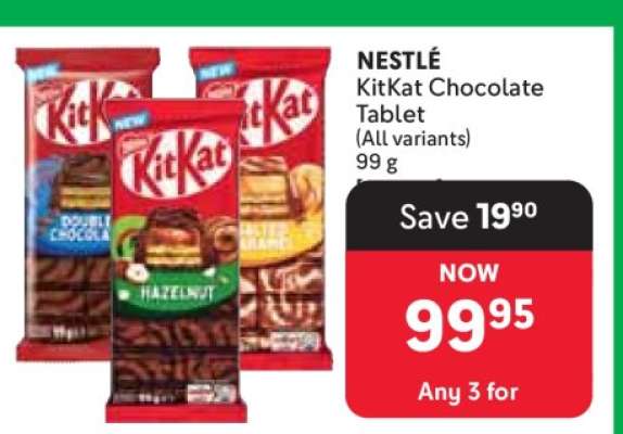 NESTLÉ KitKat Chocolate Tablet