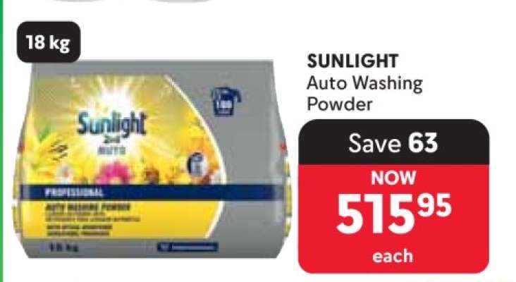 SUNLIGHT Auto Washing Powder