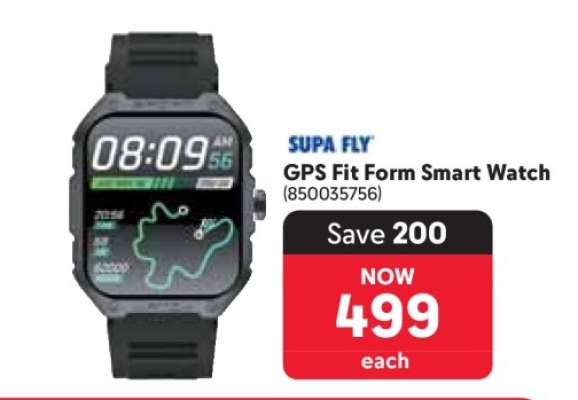 SUPA FLY GPS Fit Form Smart Watch