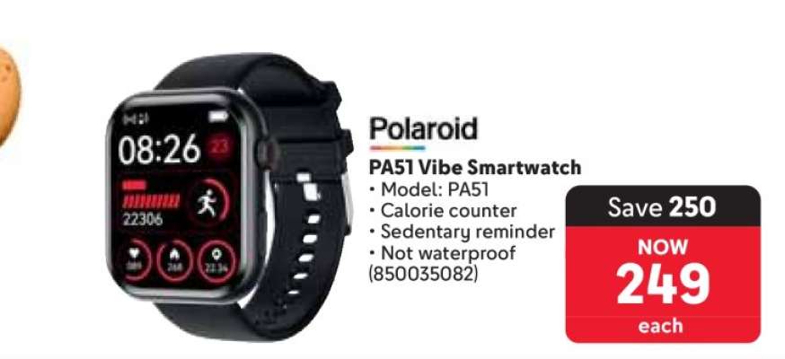 Polaroid PA51 Vibe Smartwatch