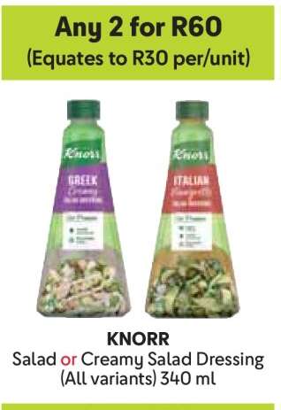 KNORR Salad or Creamy Salad Dressing