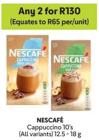 NESCAFÉ Cappuccino 10’s