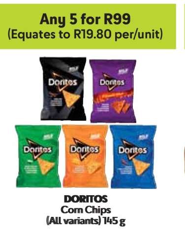 DORITOS CORN CHIPS