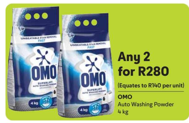 OMO Auto Washing Powder 4 kg