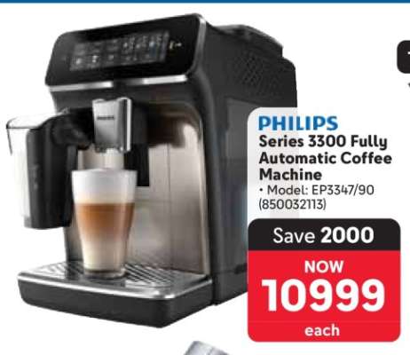 PHILIPS Series 3300 Fully Automatic Coffee Machine