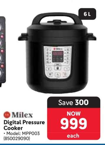 Milex Digital Pressure Cooker