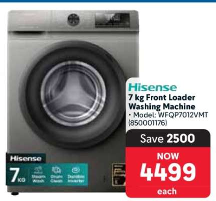 Hisense 7 kg Front Loader Washing Machine