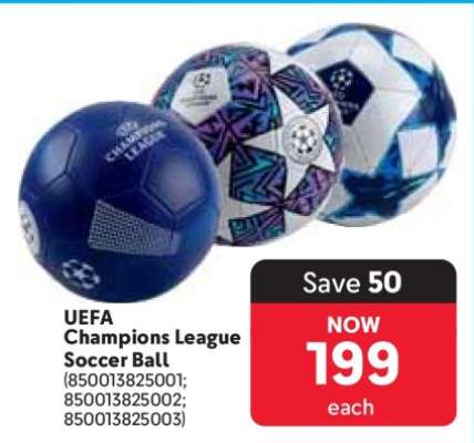 UEFA Champions League Soccer Ball