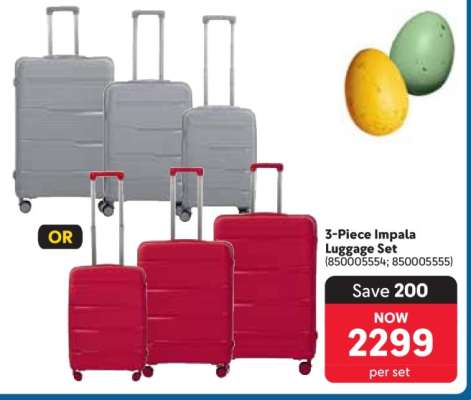 3-Piece Impala Luggage Set