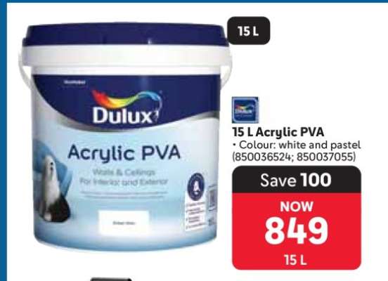 15 L Acrylic PVA