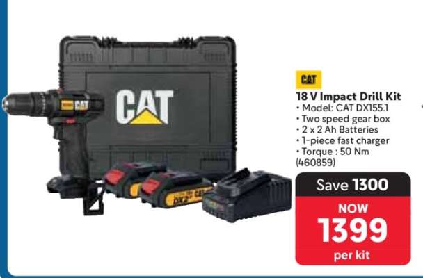 18 V Impact Drill Kit