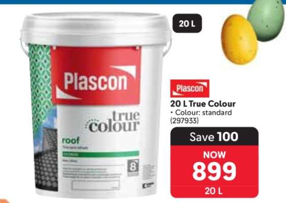 Plascon 20 L True Colour