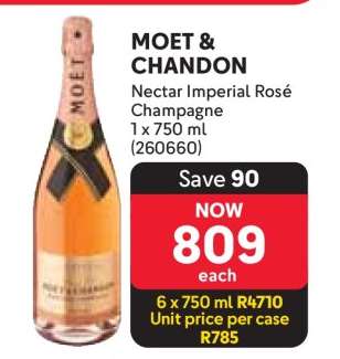 MOET & CHANDON Nectar Imperial Rosé Champagne