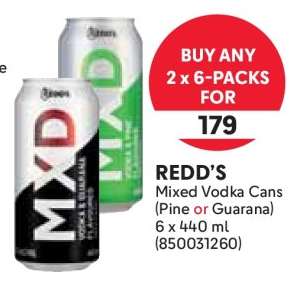 REDD’S Mixed Vodka Cans