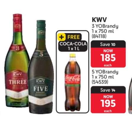 KWV 3 YO Brandy