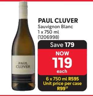 PAUL CLUVER Sauvignon Blanc